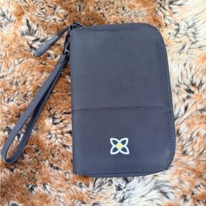 Sherpani brand passport wallet with RFID technology